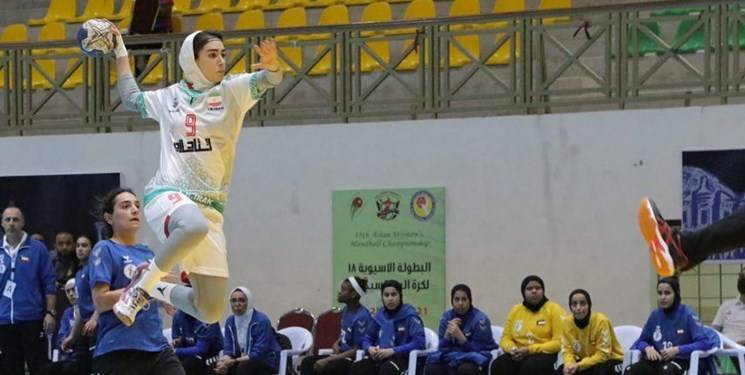 هندبال بانوان آسیا| برتری ایران مقابل فلسطین با اختلاف ۴۳ گل!